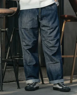 Bronson Mfg Loose Climbers' Pants - Denim Blue><noscript><img width=