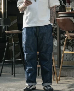 Bronson Mfg Loose Climbers' Pants - Denim Blue><noscript><img width=
