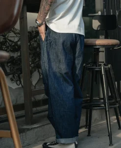 Bronson Mfg Loose Climbers' Pants - Denim Blue><noscript><img width=