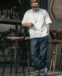 Bronson Mfg Loose Climbers' Pants - Denim Blue><noscript><img width=