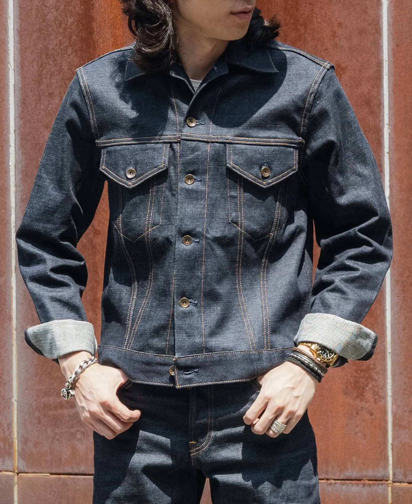 Bronson Mfg Lot 601 1969 Model 3rd Selvedge Denim Jacket> Denim Jackets|Jackets & Coats