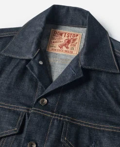 Bronson Mfg Lot 601 1969 Model 3rd Selvedge Denim Jacket><noscript><img width=