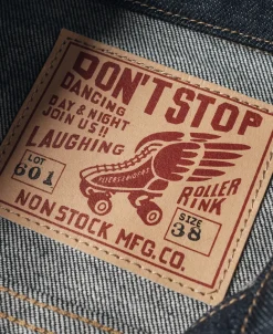 Bronson Mfg Lot 601 1969 Model 3rd Selvedge Denim Jacket><noscript><img width=