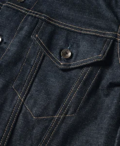 Bronson Mfg Lot 601 1969 Model 3rd Selvedge Denim Jacket><noscript><img width=