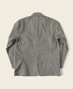 Bronson Mfg Lot 422 Express Stripe Chore Coat> Jackets & Coats