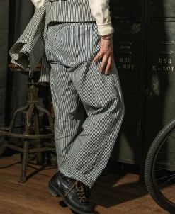 Bronson Mfg Lot 421 Express Stripe Pants><noscript><img width=