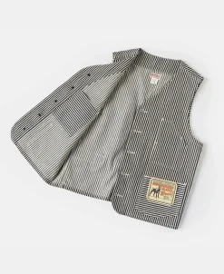Bronson Mfg Lot 423 Express Stripe Vest><noscript><img width=