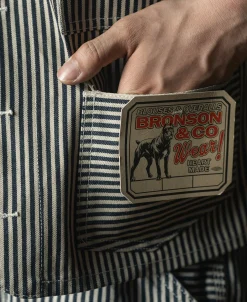 Bronson Mfg Lot 423 Express Stripe Vest><noscript><img width=