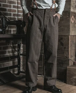 Bronson Mfg Lot 920 Old Time Stripe Pants><noscript><img width=
