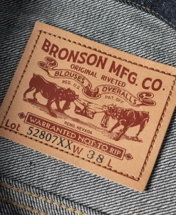 Bronson Mfg Lot 52807XX 1952 Model Type 2 Selvedge Denim Jacket><noscript><img width=