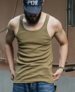 Bronson Mfg Military Cotton Tank Top -><noscript><img width=