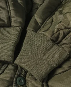 Bronson Mfg Military Style Quilted Padded Ripstop Nylon Jacket -><noscript><img width=