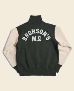 Bronson Mfg Motorcycle Turtle Zip Jersey Overweight Sweatshirt -> Sweatshirts & Hoodies
