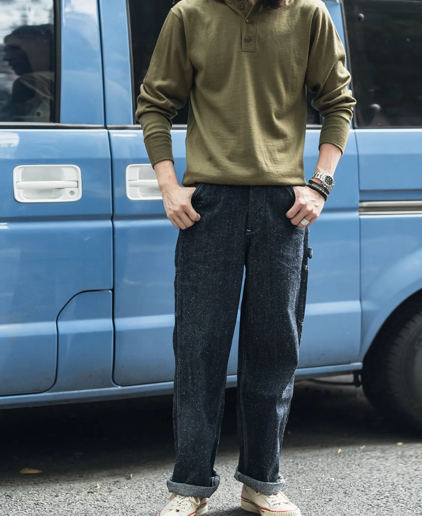 Bronson Mfg OG-208 Jungle Wool Shirt> Knitwear