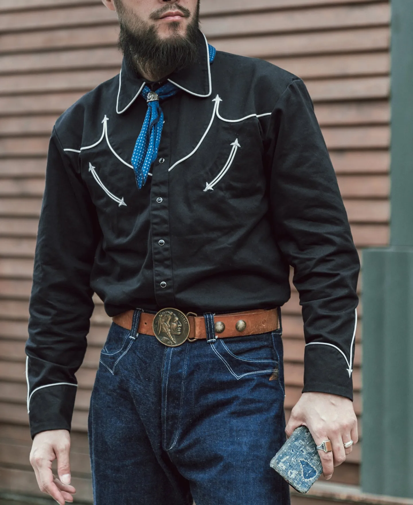 Bronson Mfg Old Time Western Shirt> Long Sleeve Shirts