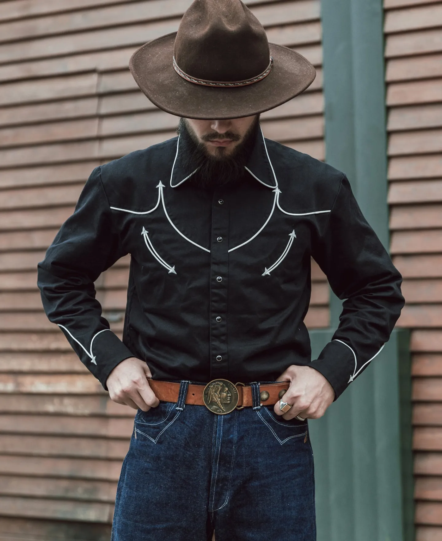 Bronson Mfg Old Time Western Shirt> Long Sleeve Shirts