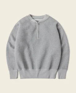 Bronson Mfg Racing Half-Zip Heavyweight Fleece Sweatshirt -> Sweatshirts & Hoodies