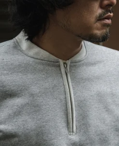 Bronson Mfg Racing Half-Zip Heavyweight Fleece Sweatshirt -><noscript><img width=