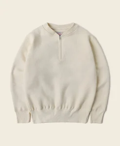 Bronson Mfg Racing Half-Zip Heavyweight Fleece Sweatshirt -> Sweatshirts & Hoodies