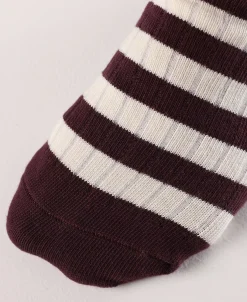 Bronson Mfg Retro Striped Cotton Socks -><noscript><img width=