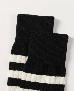 Bronson Mfg Retro Striped Cotton Socks -><noscript><img width=