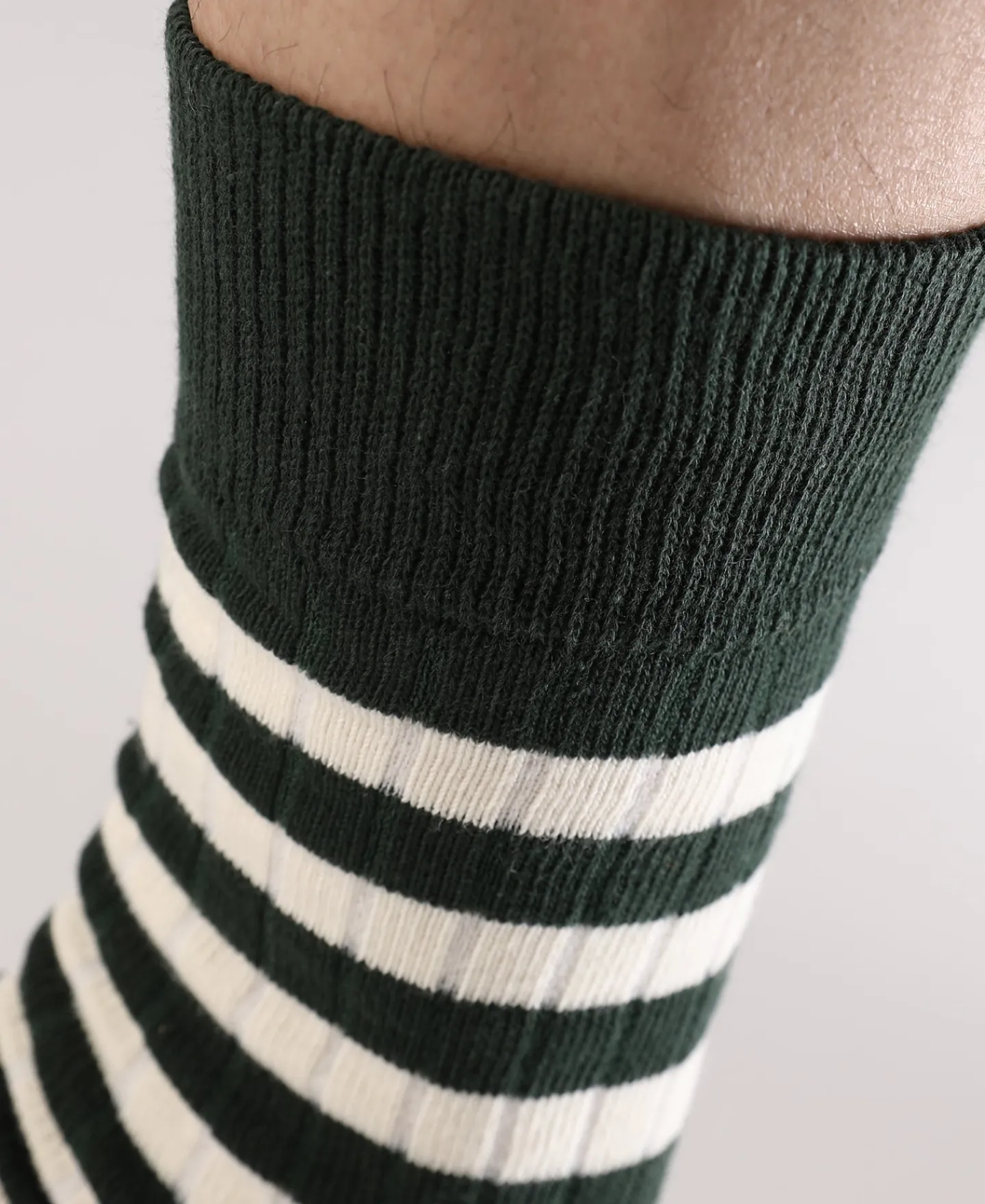 Bronson Mfg Retro Striped Cotton Socks -> Socks