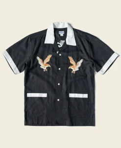 Bronson Mfg 1950s Air Force Base Souvenir Shirt -> Short Sleeve Shirts