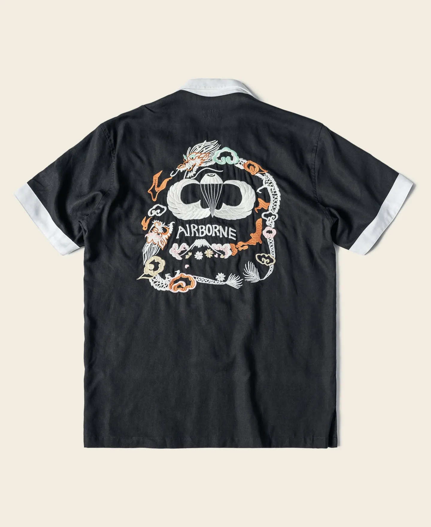Bronson Mfg 1950s Air Force Base Souvenir Shirt -> Short Sleeve Shirts