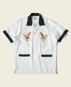 Bronson Mfg 1950s Air Force Base Souvenir Shirt -> Short Sleeve Shirts