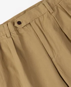 Bronson Mfg 1930s IVY Style Double Pleated Chino Trousers -><noscript><img width=