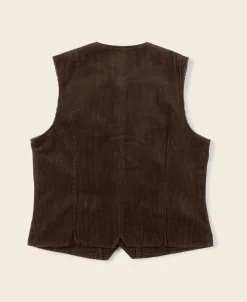 Bronson Mfg 1910s Retro Corduroy Vest> Vests