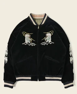 Bronson Mfg 1950s Reversible Souvenir Jacket - Alaska><noscript><img width=