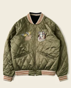 Bronson Mfg 1950s Reversible Souvenir Jacket - Alaska><noscript><img width=