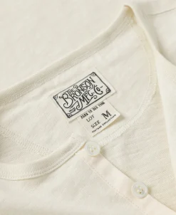 Bronson Mfg 1890s Slub Cotton Henley T-Shirt><noscript><img width=
