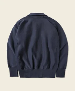 Bronson Mfg 1950s USAFA Reverse Weave Half-Zip Sweatshirt -> Sweatshirts & Hoodies