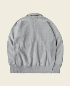 Bronson Mfg 1950s USAFA Reverse Weave Half-Zip Sweatshirt -> Sweatshirts & Hoodies