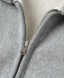 Bronson Mfg 1950s USAFA Reverse Weave Half-Zip Sweatshirt -><noscript><img width=