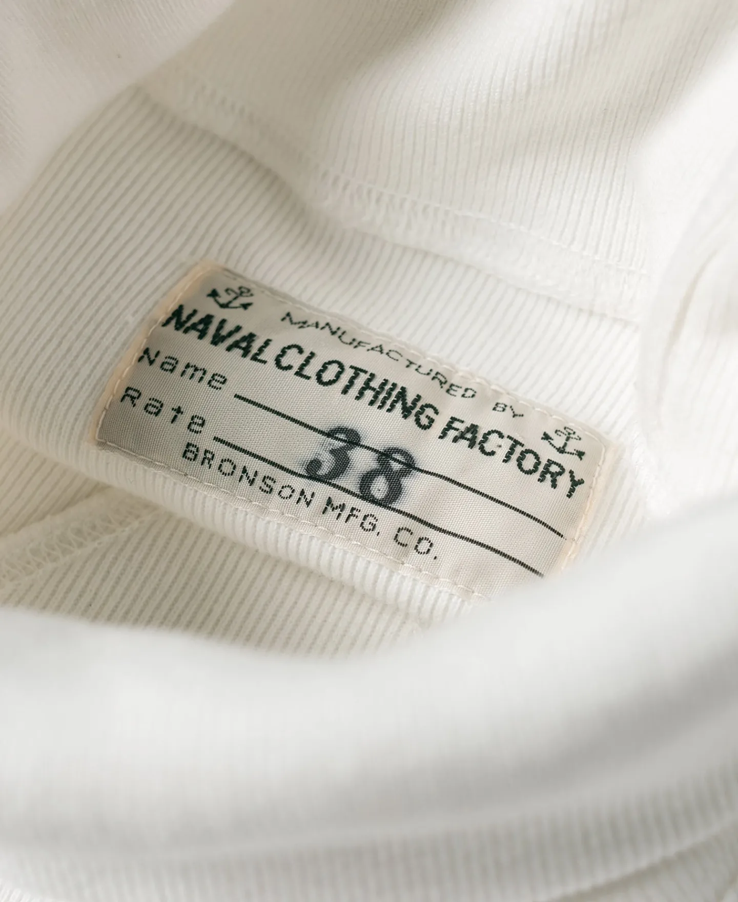 Bronson Mfg 1930s USCG Turtleneck Thermal -> Long Sleeve T-Shirts|Underwear