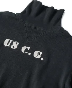 Bronson Mfg 1930s USCG Turtleneck Thermal -><noscript><img width=