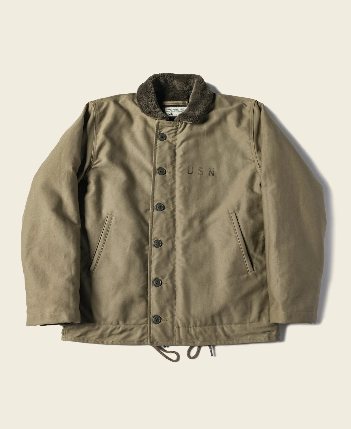 Bronson Mfg 1940s USN 3rd Type N-1 Woolen Deck Jacket - Stencil> Jackets & Coats