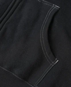 Bronson Mfg 1950s Wind Shield Full-Zip Thermal Hoodie -><noscript><img width=