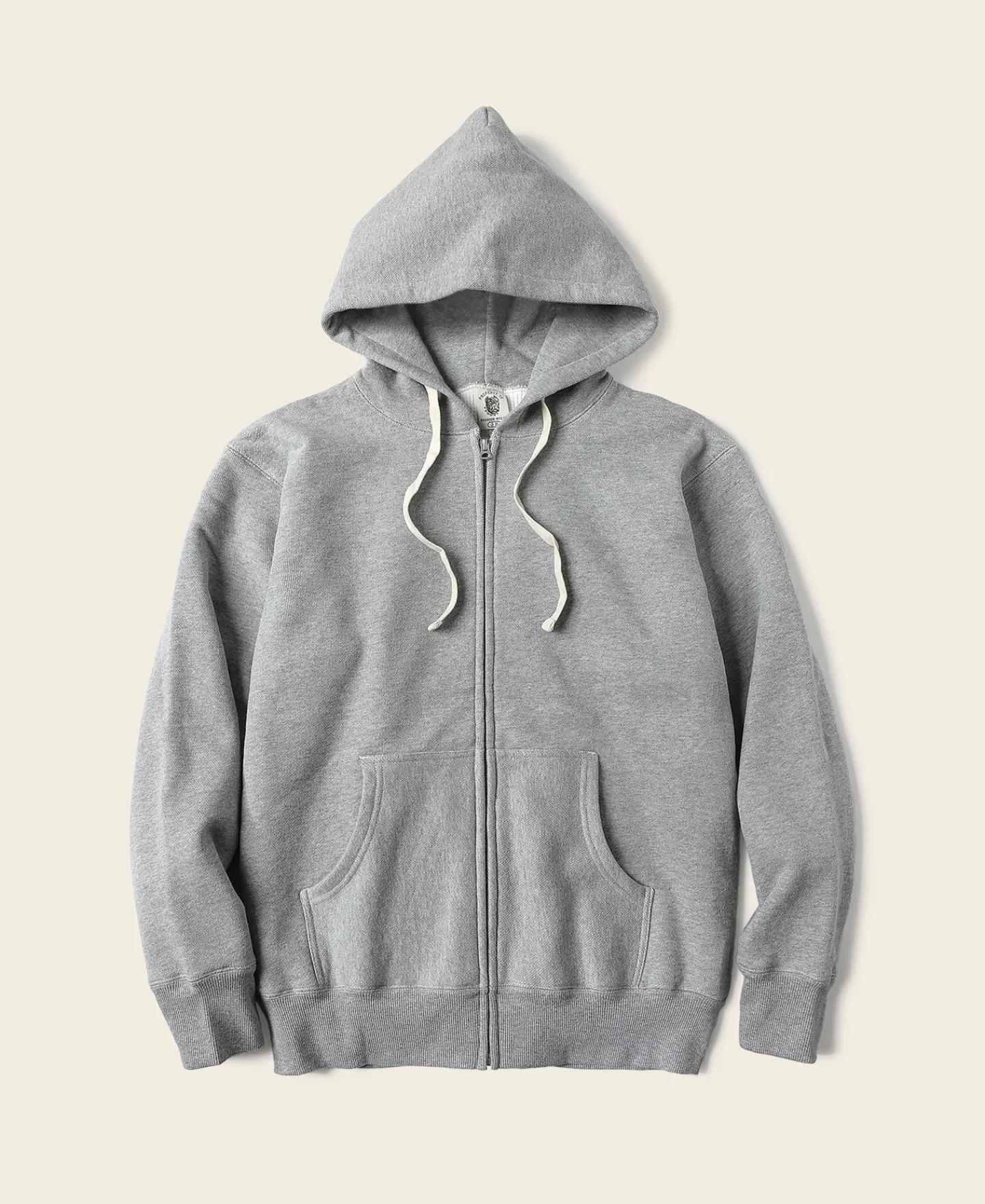 Bronson Mfg 1950s Wind Shield Full-Zip Thermal Hoodie -> Sweatshirts & Hoodies|Jackets & Coats