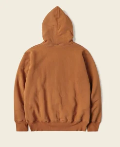 Bronson Mfg 1950s Wind Shield Full-Zip Thermal Hoodie -> Sweatshirts & Hoodies|Jackets & Coats