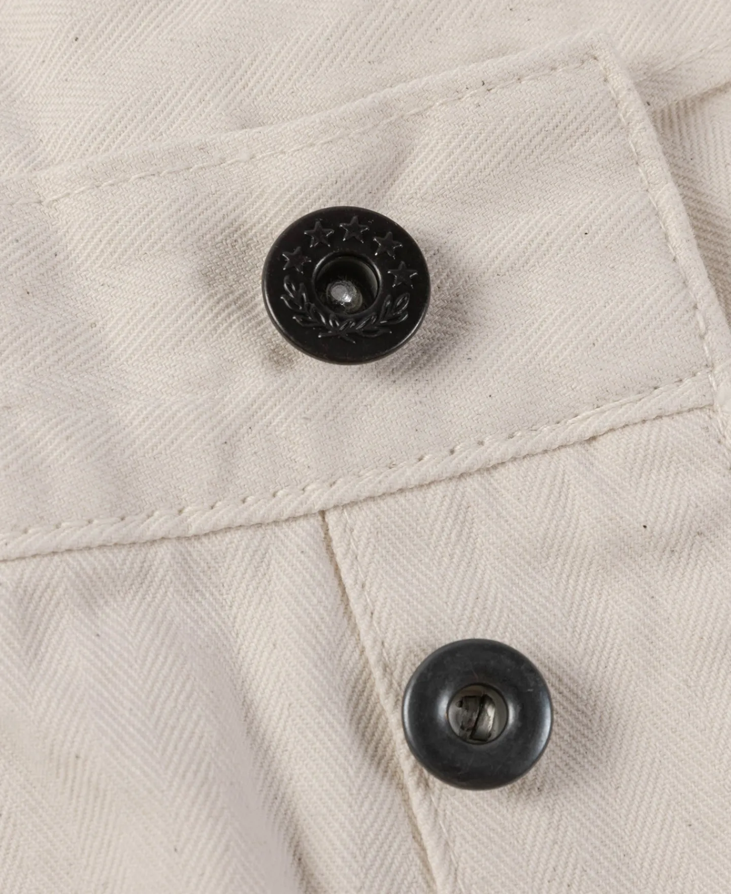 Bronson Mfg 1940s WWII USN 12 oz HBT Fatigue Deck Shorts> Shorts