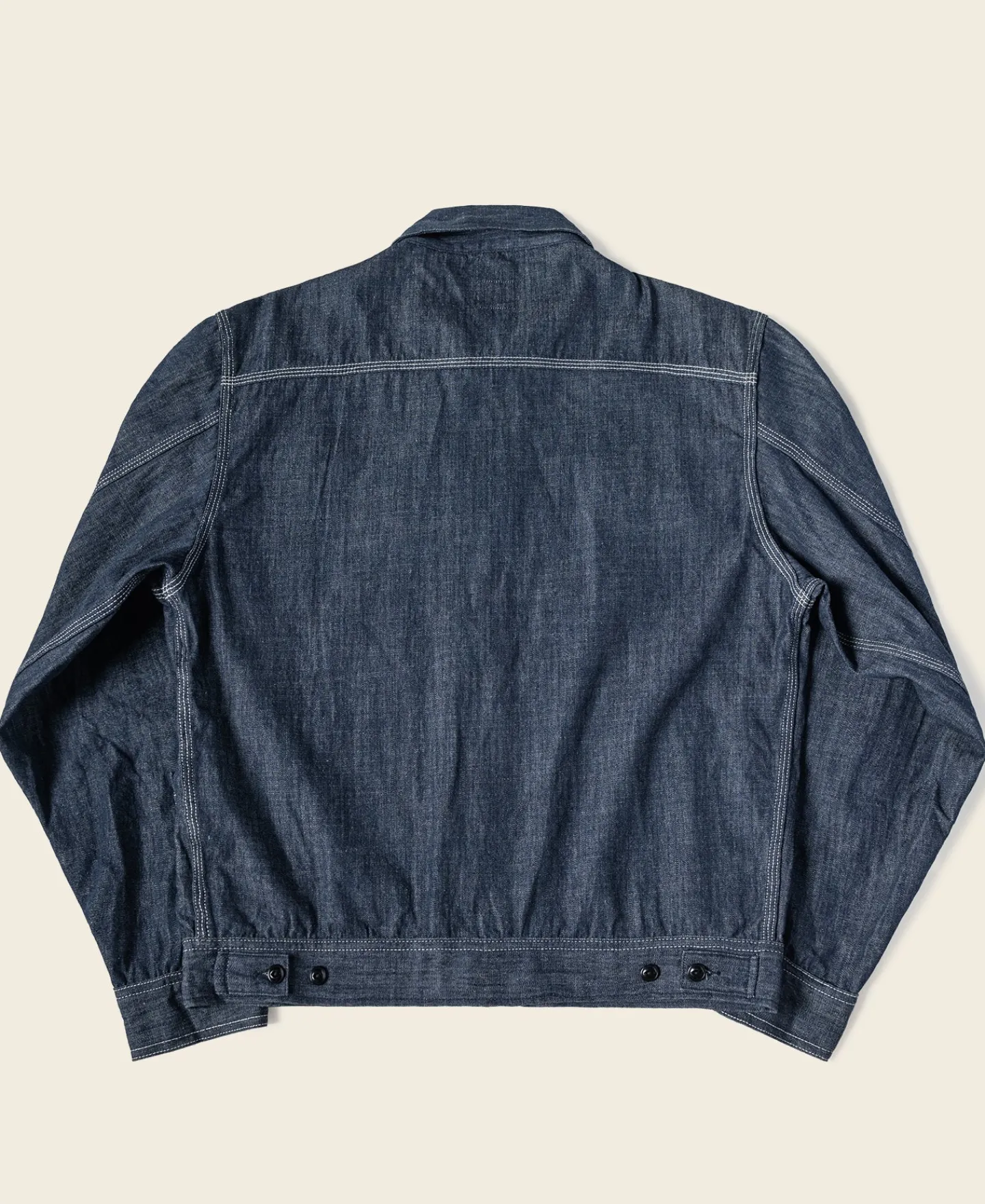 Bronson Mfg 1960s Zip Up Denim Work Jacket> Denim Jackets|Jackets & Coats