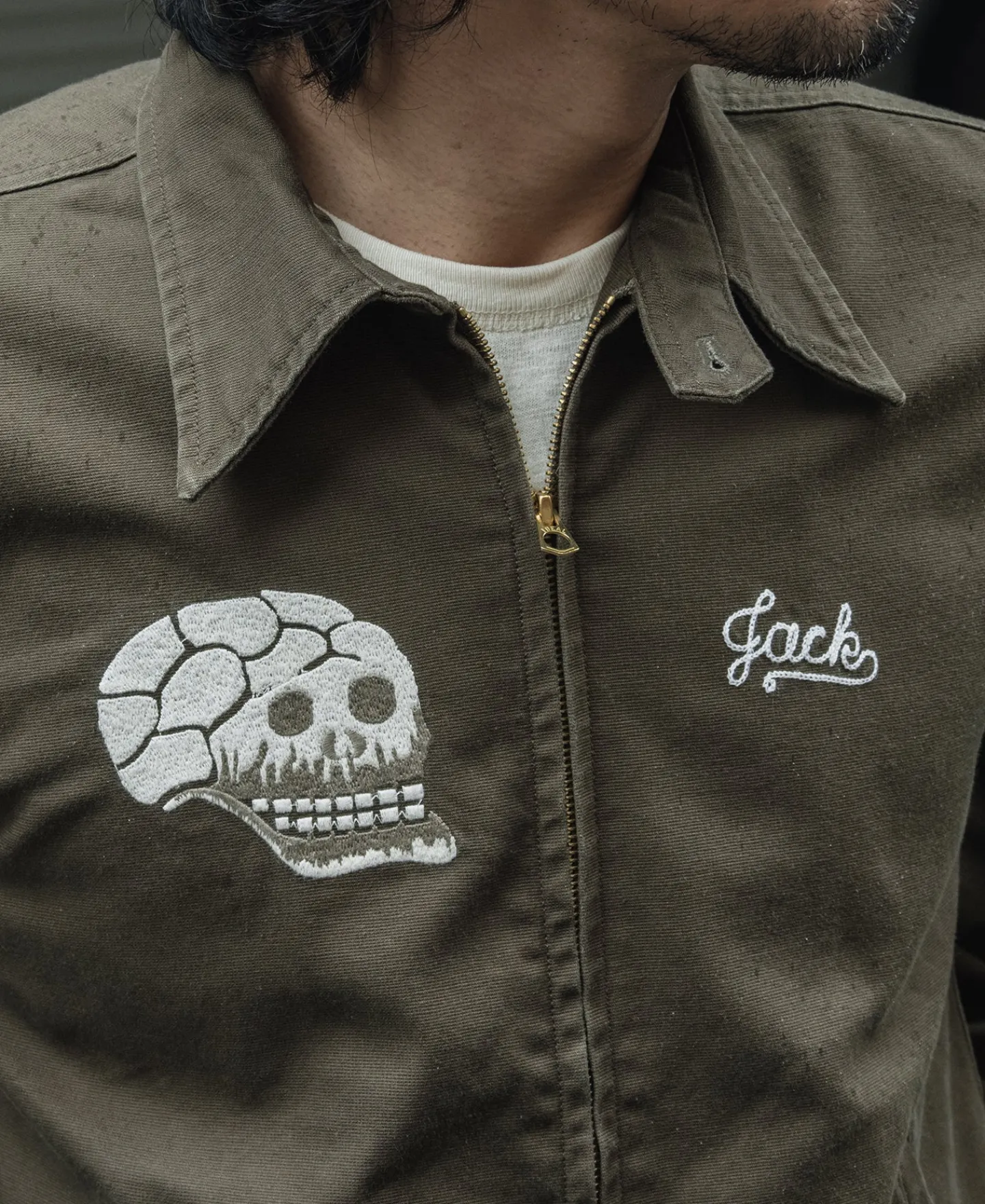 Bronson Mfg Skull Embroidery Vietnam Souvenir Jacket> Jackets & Coats