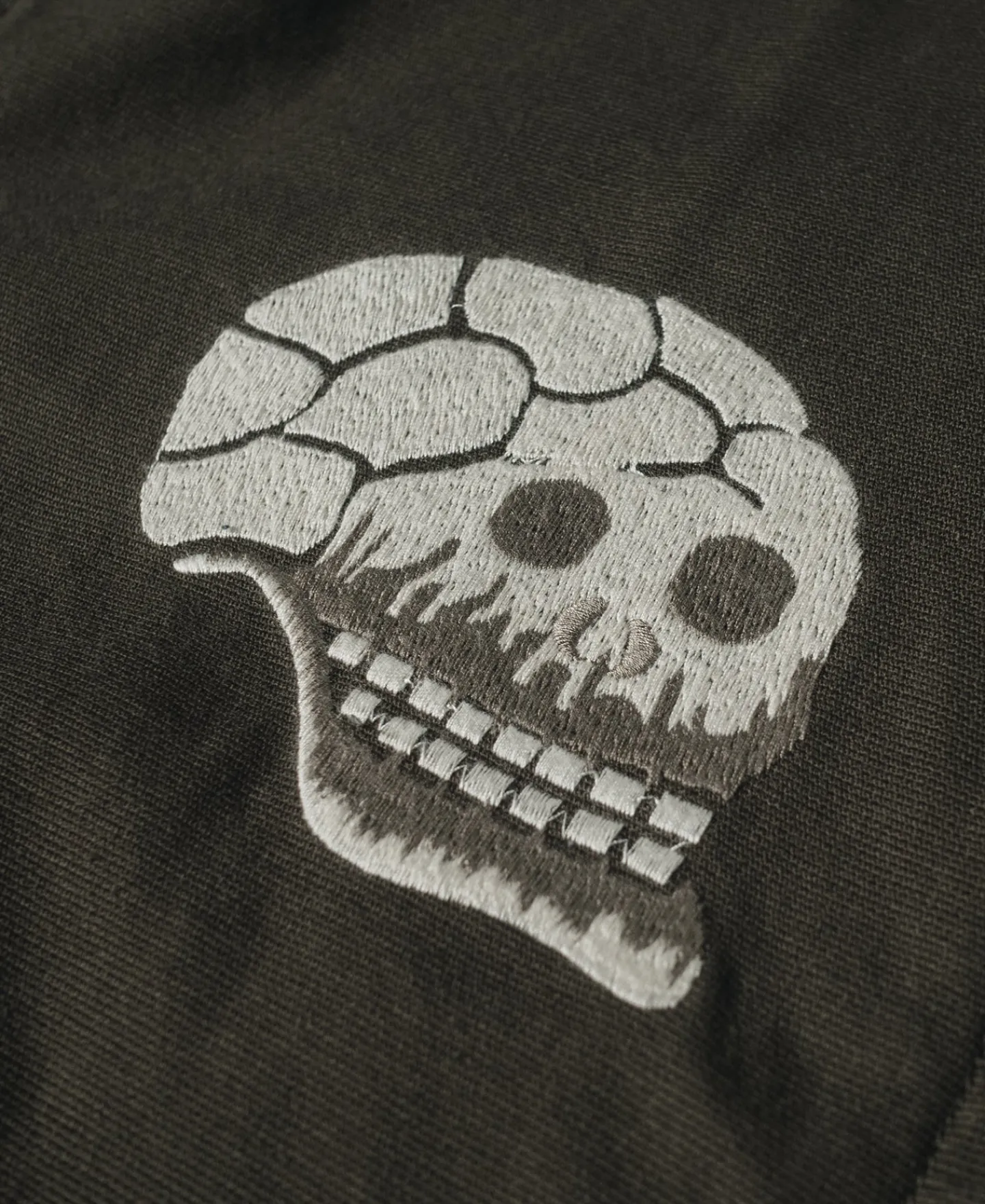 Bronson Mfg Skull Embroidery Vietnam Souvenir Jacket> Jackets & Coats