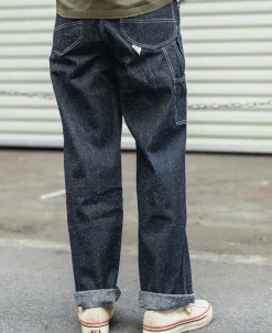 Bronson Mfg Slub Pearl Yarn Denim Carpenter Pants><noscript><img width=