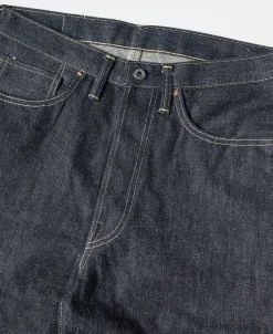 Bronson Mfg S801XX 1943 War Simplified Model Selvedge Denim Jeans><noscript><img data-lazyloaded=