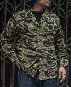 Bronson Mfg Tropical Jungle Fatigue Jacket><noscript><img width=